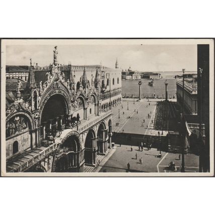 Piazetta San Marco, Venezia, 1948 - Scrocchi Foto Cartolina