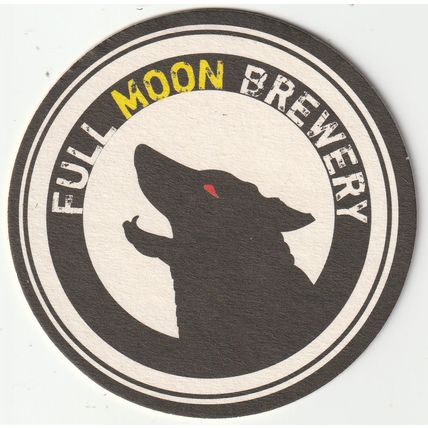 BEER MAT - FULL MOON BREWERY - CELESTIAL BLONDE - (Cat 001) - (2012)