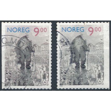 Fairytales: 9.00 - Norway 2002 - F H - MiNr 1433 Dl & 1433 Dr