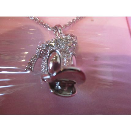 Swarovski Jewellery Disney Donald Duck pendant, White, Rhodium plated 56687 BNIB