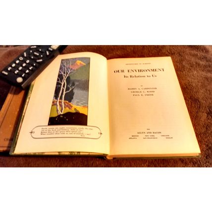 Basic Reader Our Environment It's Relation To Us By Harry A. Carpenter 1951