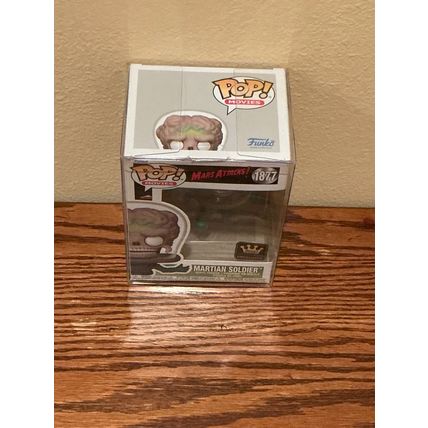 Funko Pop! Mars Attacks! Martian Soldier #1877 Funko Exclusive (Box & Protector)