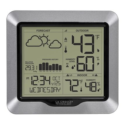 La Crosse Technology Advanced Wireless Weather Station: Dynamic Icons, Barometri