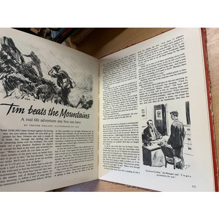 1954 "EAGLE ANNUAL NUMBER 4" DAN DARE ILLUSTRATED HARDBACK BOOK (P5)