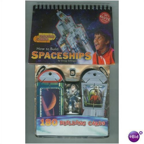 Klutz Space Ships Building Cards MIP