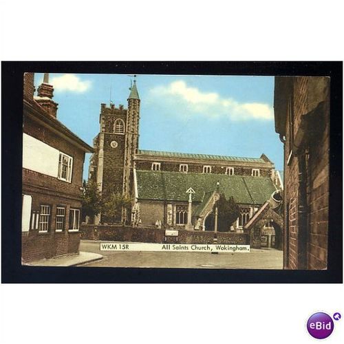Berkshire WOKINGHAM All Saints Church Postcard by Frith (WKM 15R)