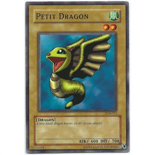 YuGiOh Legend of Blue Eyes White Dragon - LOB-024 - Petit Dragon - Unlimited