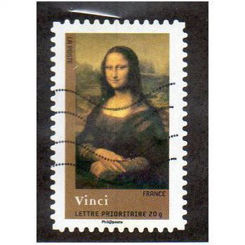 FRA 2008 (54c) 'ART -VINCI' FINE USED (EBID20-702)