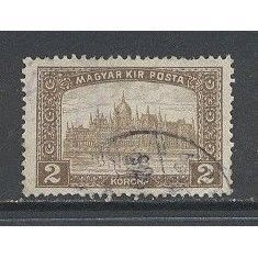 Hungary.SG260 2k Parliament Buildings,Budapest (Brown).Fine Used.Jan15