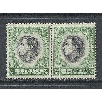 SouthWestAfrica.SG97 1/2d Black and Emerald.Mounted Mint.July15