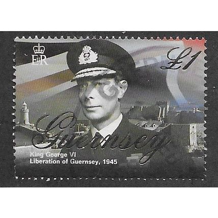 GUE 2005 £1.00 'LIBERATION OF GUERNSEY' FINE USED (EBID66-825)
