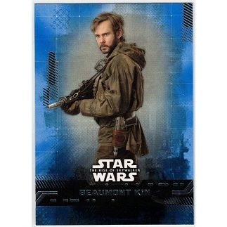 STAR WARS ' The Rise of Skywalker ' BLUE PARALLEL card # 13 ( 2019 )