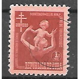 Cuba N° Bienfaisance 13 OBLITERE ( USED )