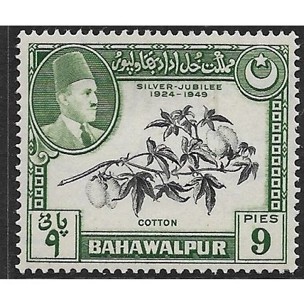 BAHAWALPUR 1949 SG 41 - #2 MH (*)