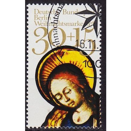 GERMANY BERLIN [1978] MiNr 0581 ( O/used ) [01] Weihnacht Ersttag