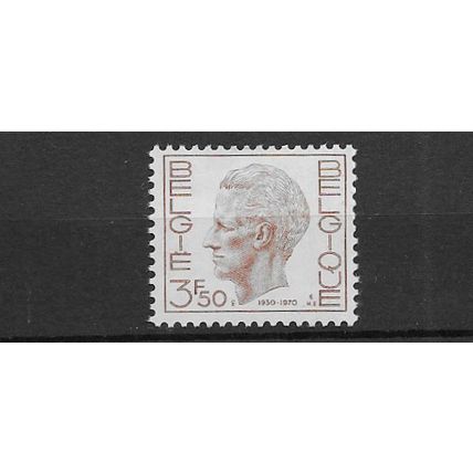 Belgium 1971 3.5f Brown King Baudouin MNH set S.G. 2210