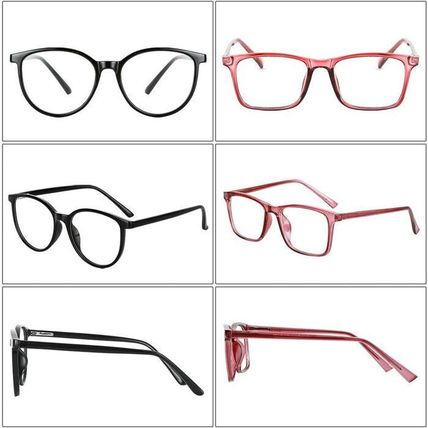 2 Pack Unisex Blue Light Blocking Glasses-PC/Gaming/TV/Phone-BLACK/PINK-NE  W