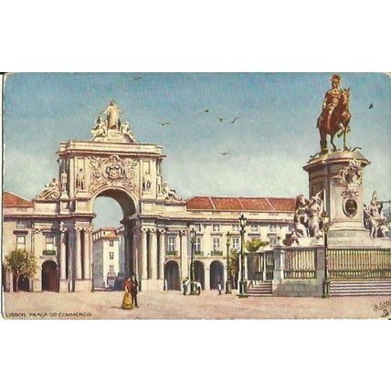 Art LISBON Postcard (Tuck Oilette 7041)