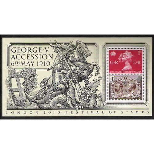 SG MS3065: London 2010 Festival of Stamps.