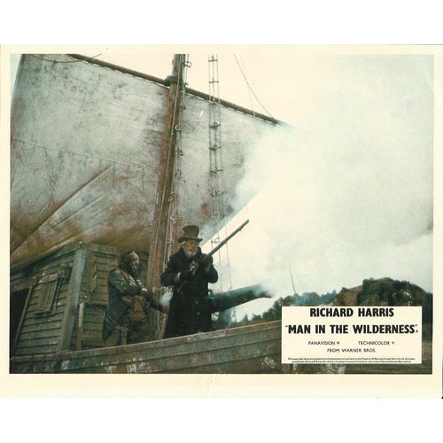 MAN IN THE WILDERNESS Richard Harris 1971 F-O-H Stills Set (8)