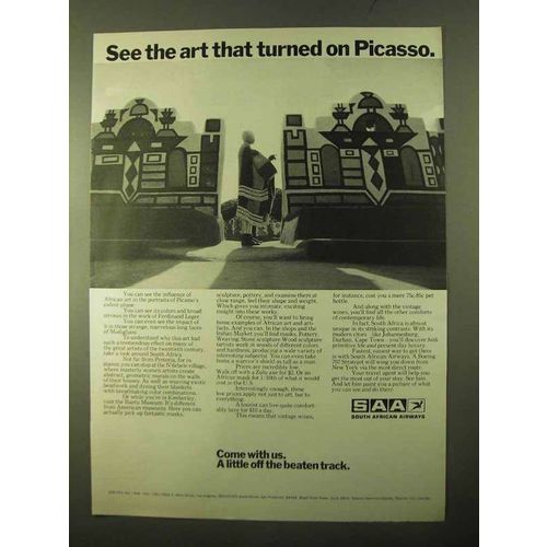 1970 SAA South African Airways - Turned On Picasso