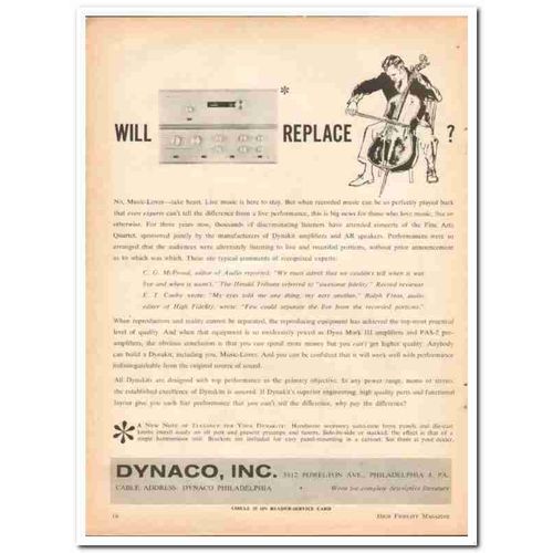 DYNACO INC 1963 DynaKit Dyna Mark III amp PAS-2 pre-amp vintage ad