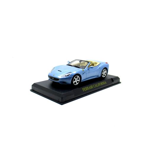 FERRARI CALIFORNIA 2008 LIGHT BLUE, ALTAYA 1:43 DIECAST CAR COLLECTOR'S MODEL
