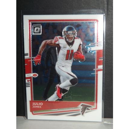 2020 Donruss Optic JULIO JONES (Atlanta Falcons) #10