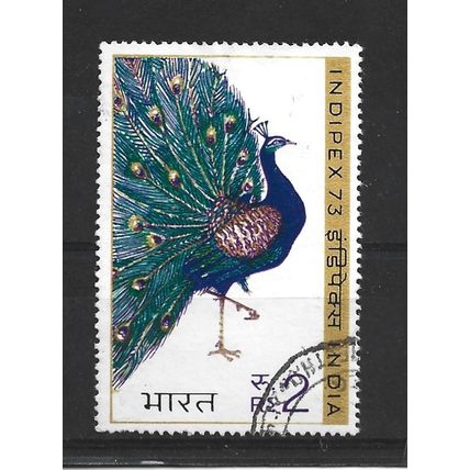India.SG703 2r Common Peafowl.Fine Used.June23