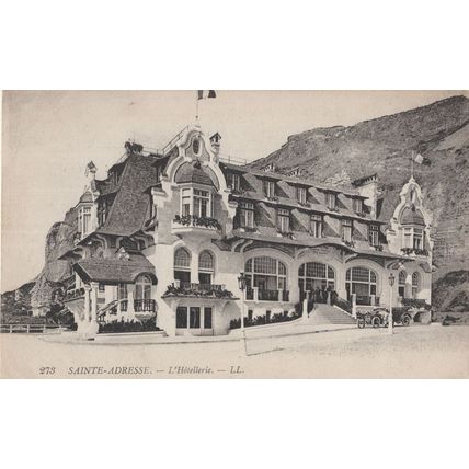 Sainte Adresse Hoteliere Hotel Pension Antique French Postcard