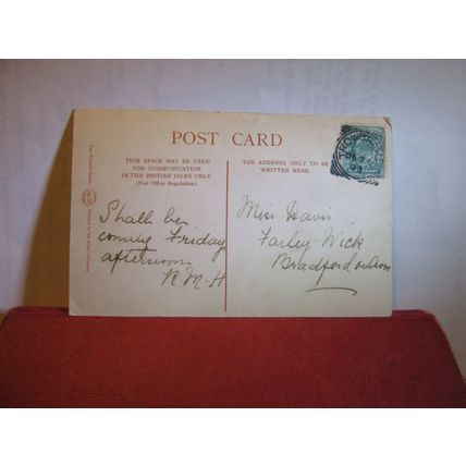 BURGLAR used antique postcard Wrench series 1908 pm HUMOUR #