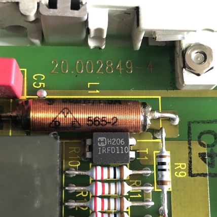 HELLER D 23. 020 036 000 CUS 52 31-257-781U B69 PLC BOARD 20.002849-4,AA
