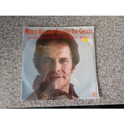 Merle Haggard – Merle Haggard Salutes The Greats (SLB8137) 1980 (Double LP) NEW