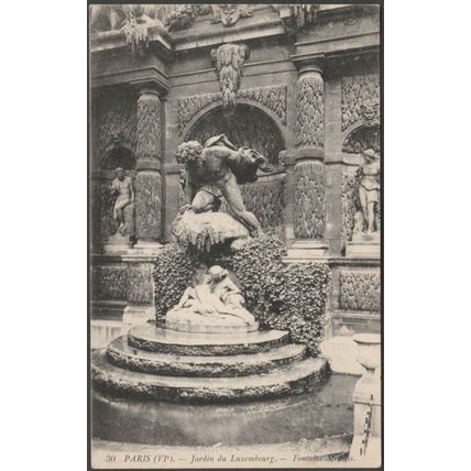 Fontaine Médicis, Jardin de Luxembourg, Paris, c.1910s - CPA