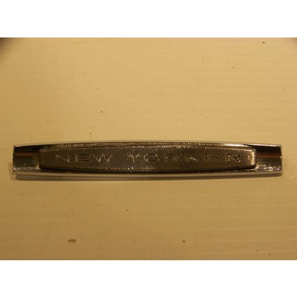 1963 CHRYSLER NEW YORKER DOOR PANEL EMBLEM OEM #2292563
