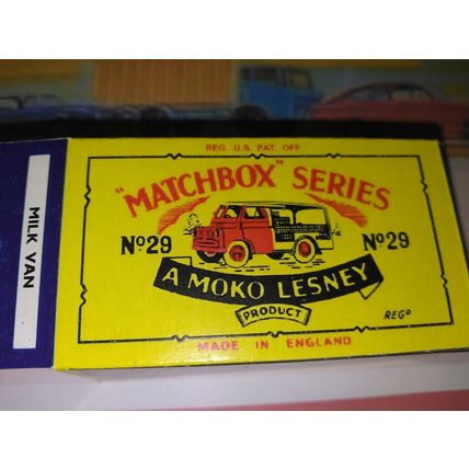 Matchbox - No29 Bedford Milk Truck - new copy box -