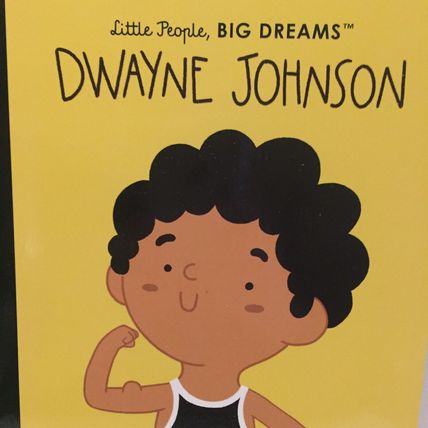NEW Little People Big Dreams The Rock Dwyane Johnson Paper Back Book