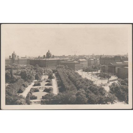 Volksgarten und Parlament, Wien, c.1910s - Kilophot Foto-AK