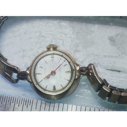 Vintage Bulova Women's 10 Kt Rolled Gold Case Self Winding Watch