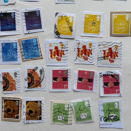 36 GB smilers booklet stamps postally used stamps LOOK JOB LOT cheap A