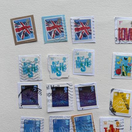 36 GB smilers booklet stamps postally used stamps LOOK JOB LOT cheap A