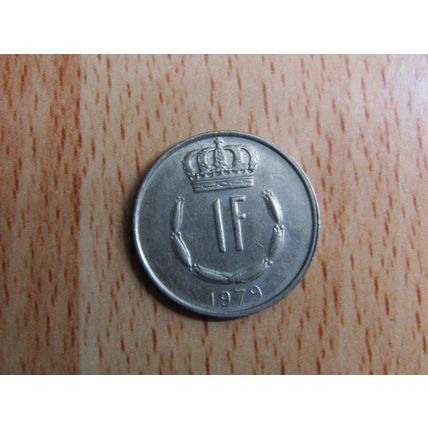 Luxembourg 1979 1 Franc Coin
