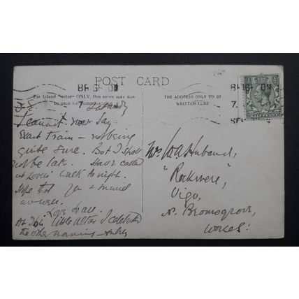 St Bartholomew's Church Lady Altar - BRIGHTON, Sussex postcard