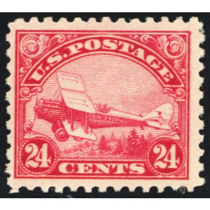 C6, Mint LH 24¢ Airmail Stamp - Stuart Katz