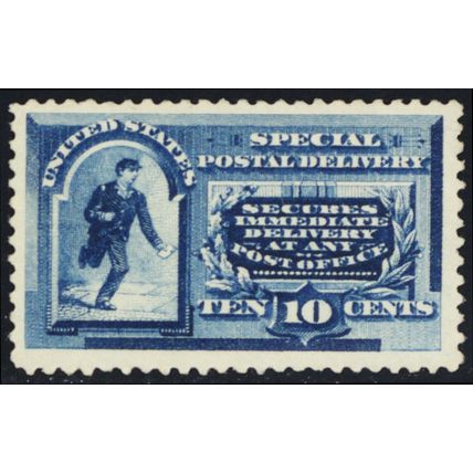 E2, Mint VF LH 5¢ Special Delivery - Very Fresh! - Stuart Katz