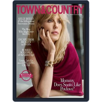TOWN & COUNTRY-DECEMBER 2024/JANUARY 2025-NEW-FAST SHIPPING