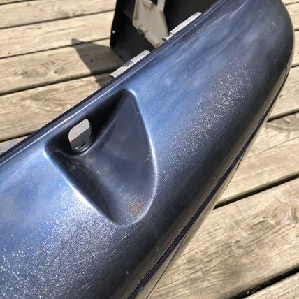 Volvo S70 V70 417 Blue Front Bumper W/ Support Bar
