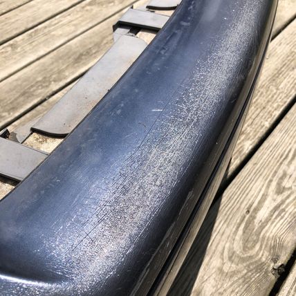 Volvo S70 V70 417 Blue Front Bumper W/ Support Bar
