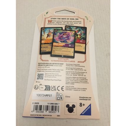 NEW Three Disney Lorcana Archazia's Island Trading Card Game Packs - 36 Cards