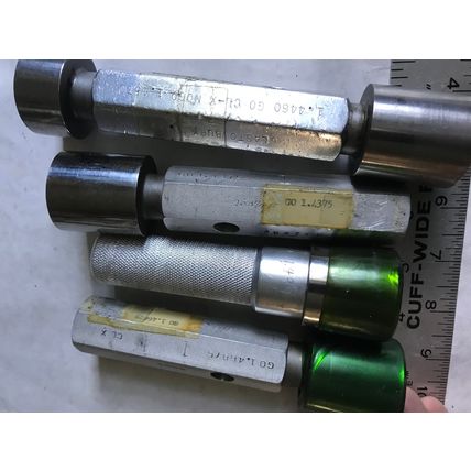 LOT PLUG GAGE GO NOGO VAN KEUREN .1.4460,1.4570,1.46875,1.499,1.4375,ES
